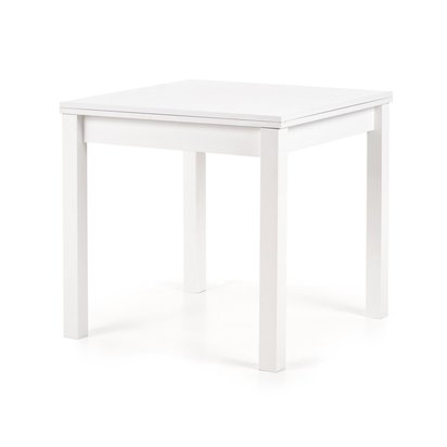 Lea extendable table 80-160x80 cm white
