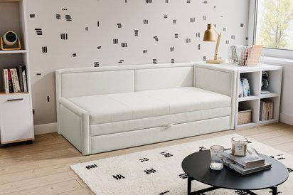 Caprili youth bed with storage Neve 02 braid universal
