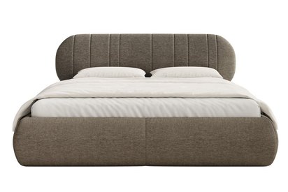 Upholstered bed 180x200 cm Asmelio rolled frame without container Verita 24