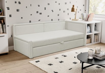 Double trundle bed Caprili Neve 02 universal braid