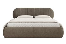 Upholstered bed 140x200 cm Asmelio rolled frame without container Verita 24